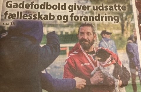 Jan Tang og Daisy Jan Tang med hund