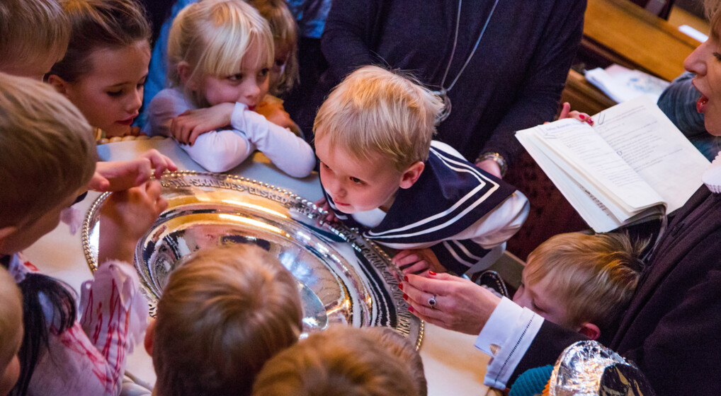 Dåb i Sankt Pauls Kirke