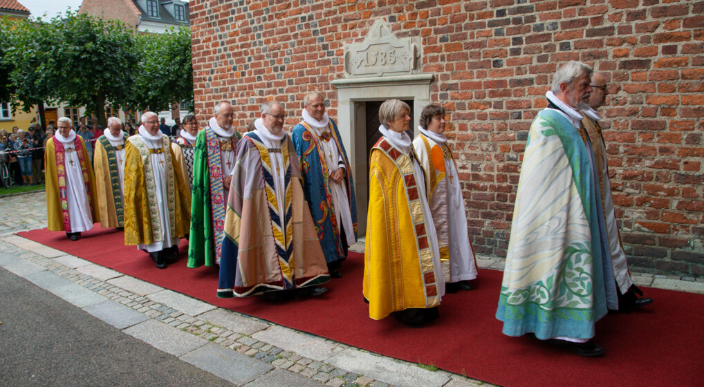 Bispekåber Biskopper i bispekåber udenfor Helsingør Domkirke