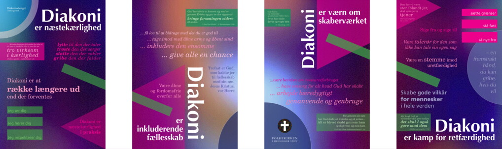 Diakoni-plakaterne - til inspiration og debat - download dem her