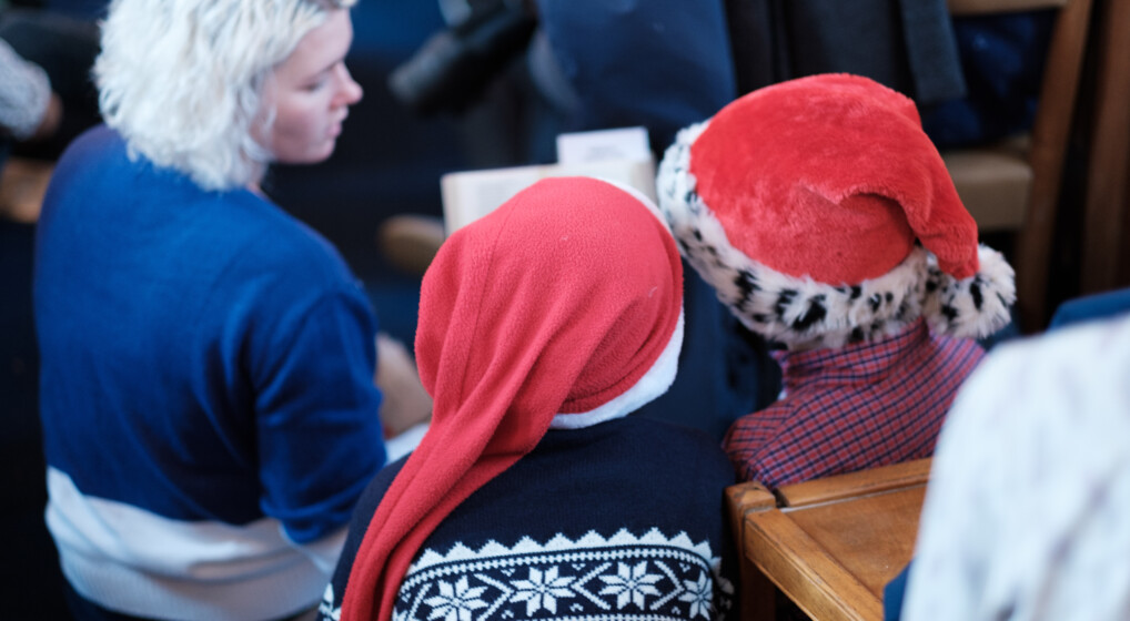 Juleafslutning i kirken, Hellerup Juleafslutning i kirken, Hellerup